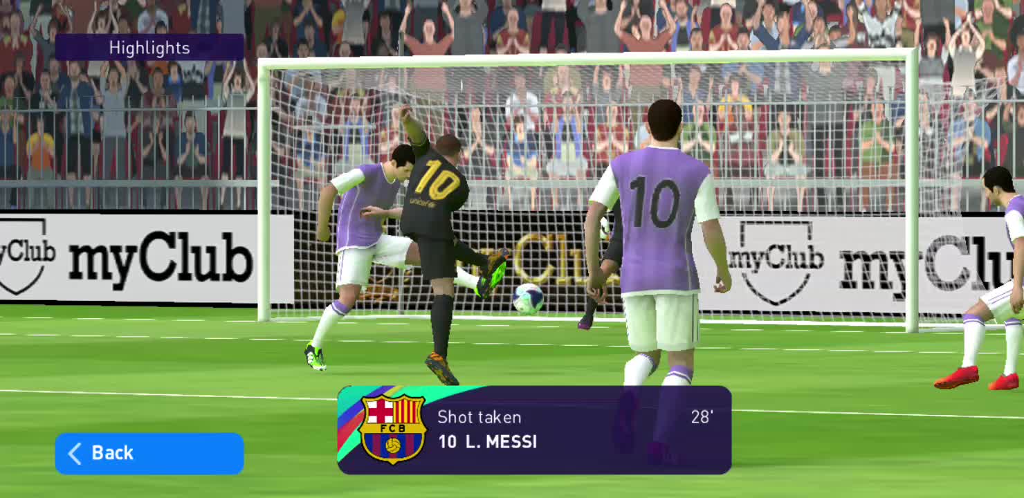 Pes 20 goal