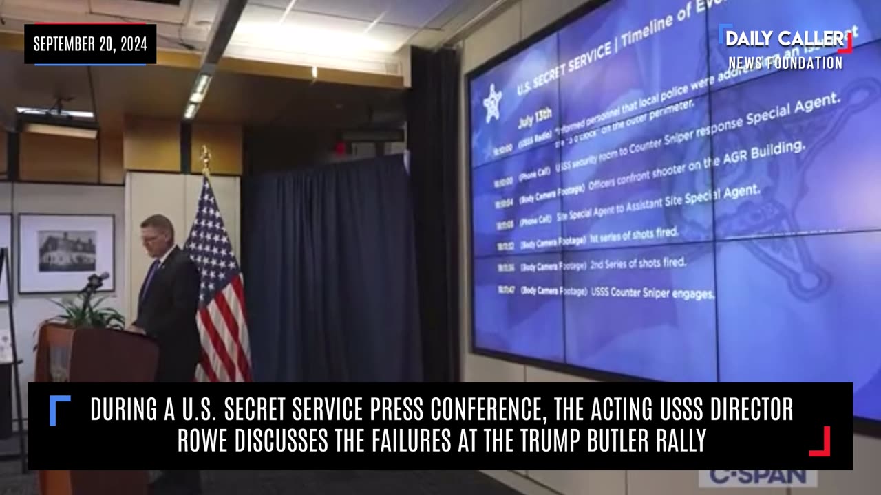 USSS Director Discusses Failures Of Trump Butler Rally