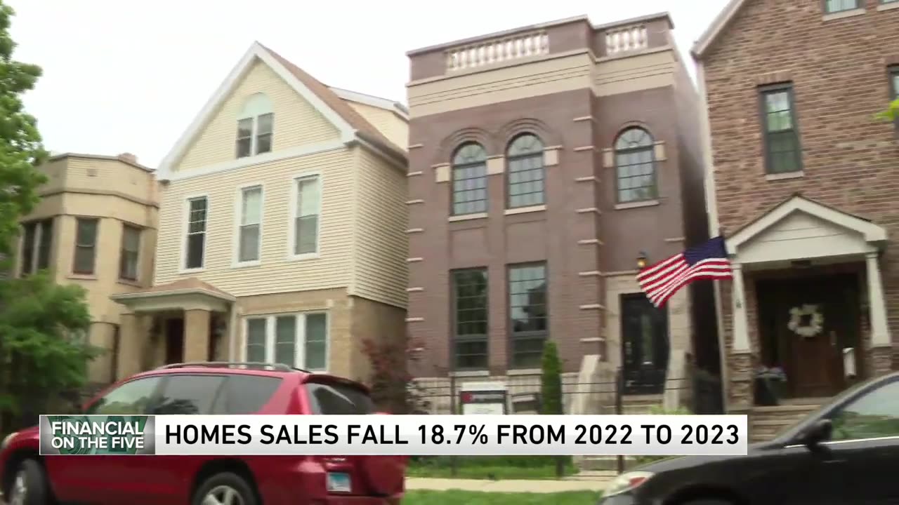 2023 was slowest year for US home sales in nearly 30 years as high mortgage rates frustrated buyers