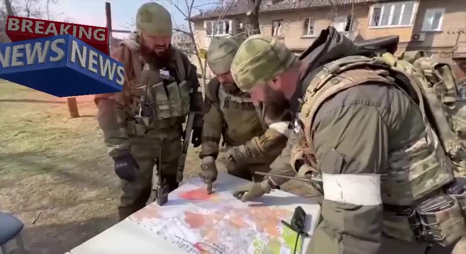 Special forces from the Chechen Republic help the LPR army liberate Rubizhne