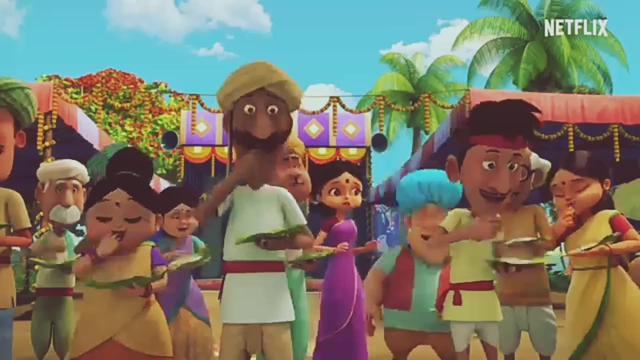 Chhota Bheem ne ki cooking kids cartoon