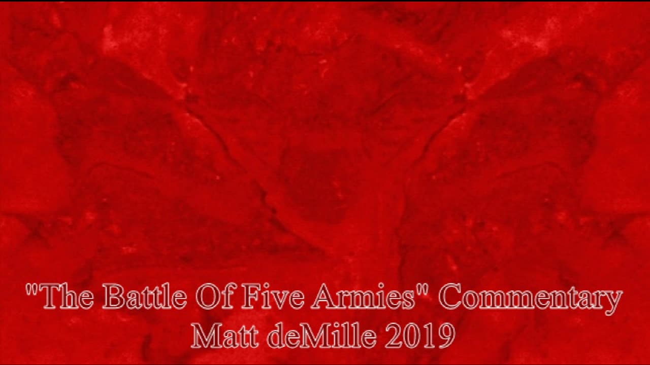 Matt deMille Movie Commentary #193: The Hobbit: The Battle Of Five Armies