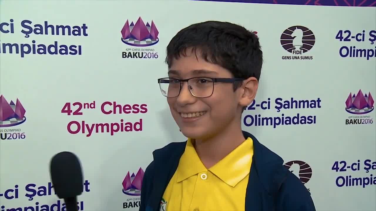 Alireza Firouzja age 13