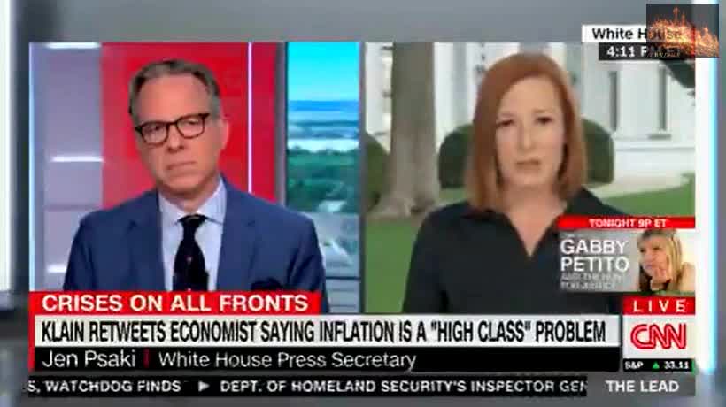 CNN Asks about Inflation, Psaki Humiliates Herself