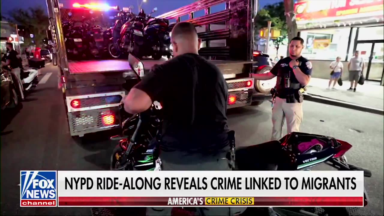 "Armed migrant moped crews have been tied to dozens of violent street robberies" in NYC