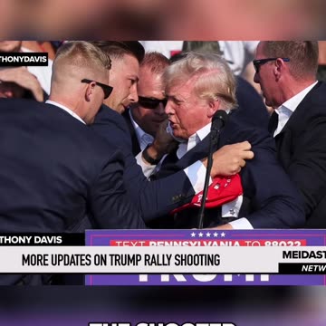 Attempted Assassination at Trump Rally: Secret Service Takes Down Shooter