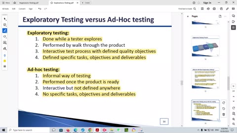 Exploratory Testing