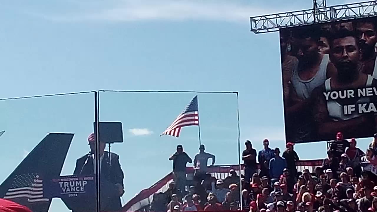VIDEO 23 TRUMP RALLY MOSINEE WI 8/7/24 #TRUMP24 #SAVEAMERICA24