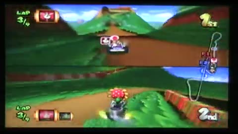 Mario Kart Double Dash! Toads Salsa vs UltimaCJ Bowsers Castle LIVE 13_16