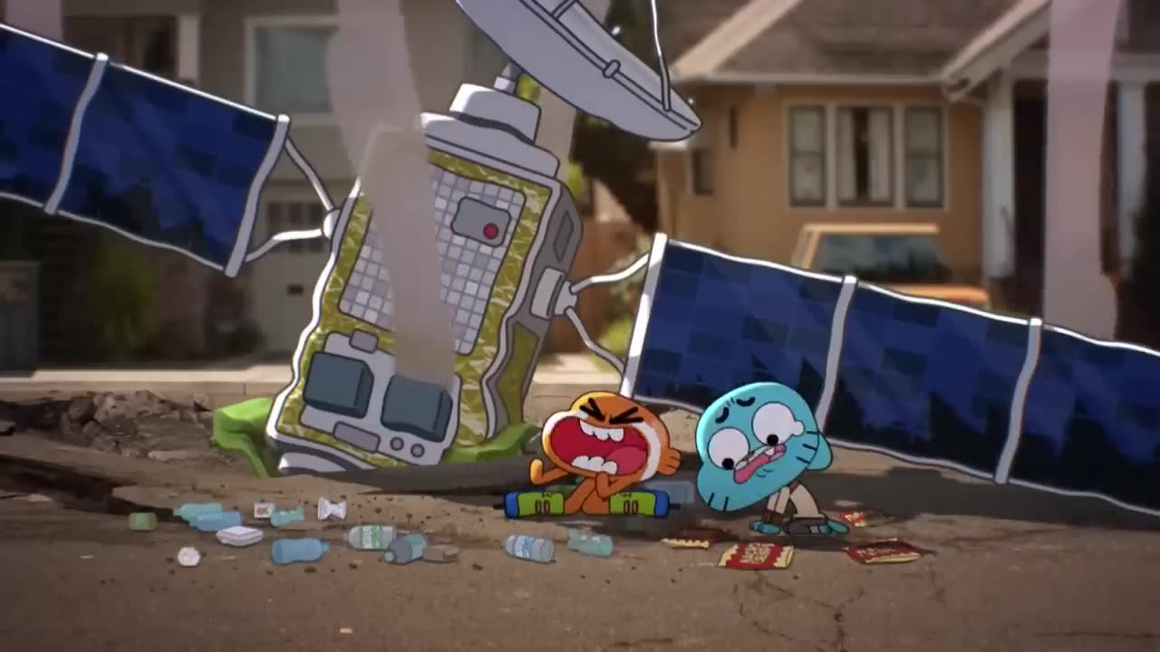 Neighbours at war | The Tag | Gumball | Cartoon Network