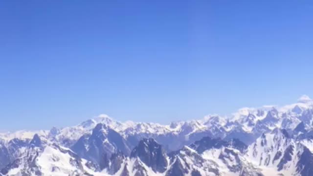 World Highest peaks plane view