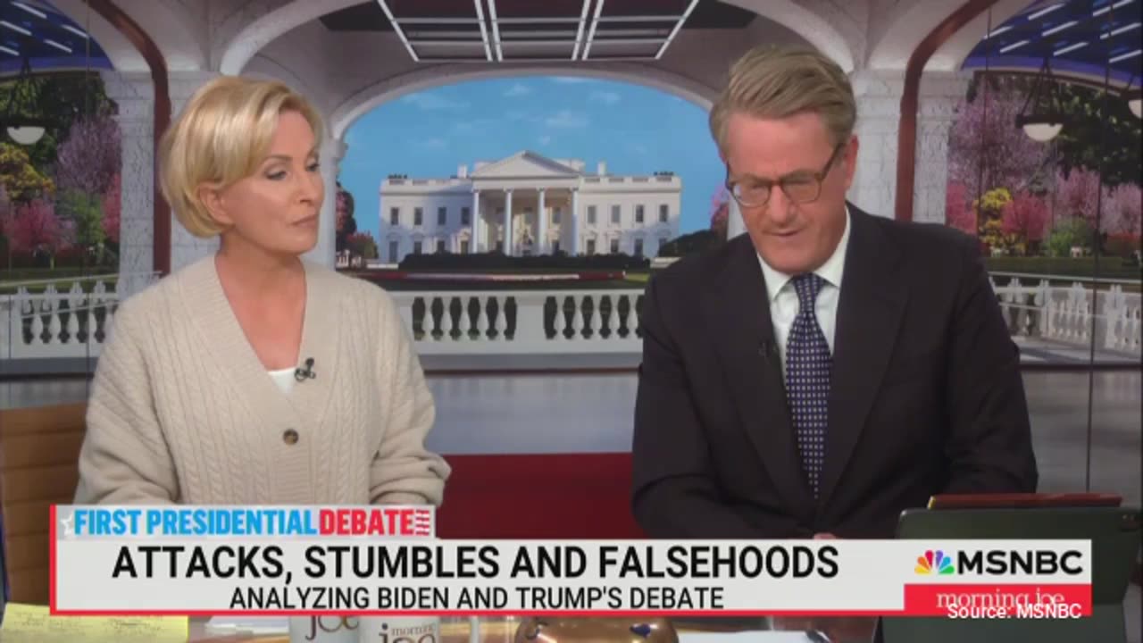 LOL: MSNBC's 'Morning Joe' On verge Of Tears Discussing Biden's Abysmal Debate Performance