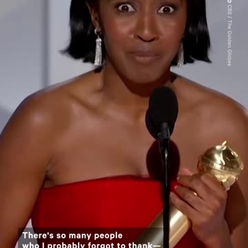 Ayo Edebiri's Golden Globes Acceptance Speech for 'The Bear'