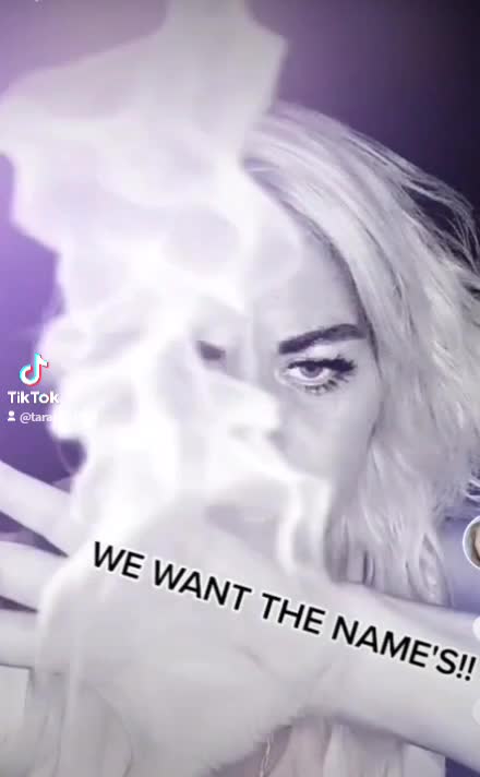 We want the names now