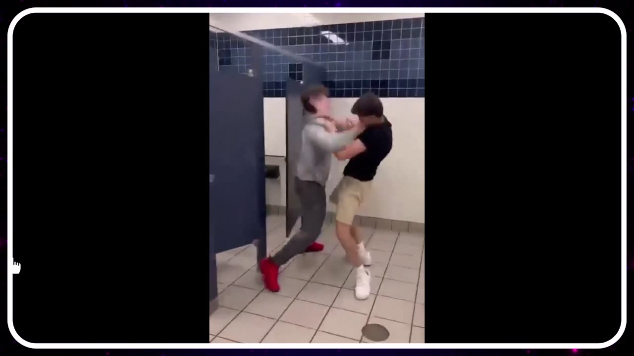 WILD!!! Kid Hits His Head On a Sink In a Bathroom 🚻 School Fight