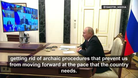 We need coordination between all structures: economic, power blocs, and Russian regions - Putin