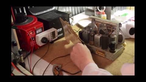 1946 Montgomery Ward Airline AA5 Radio Repair