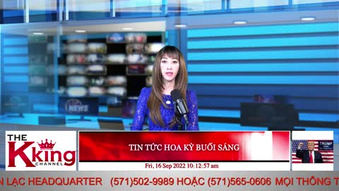 TIN TỨC HOA KỲ BUỔI SÁNG - 09/16/2022 - The KING Channel
