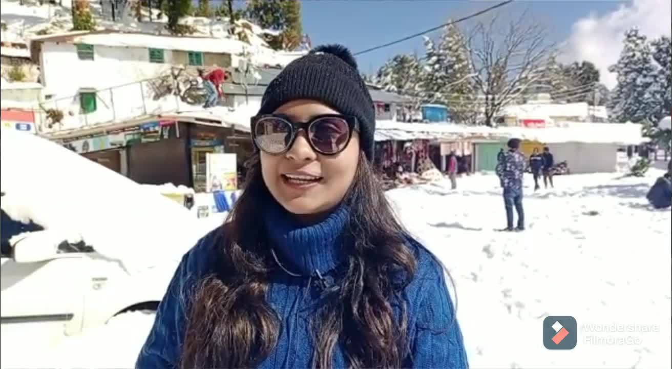 Snow Fall at Nainital,INDIA