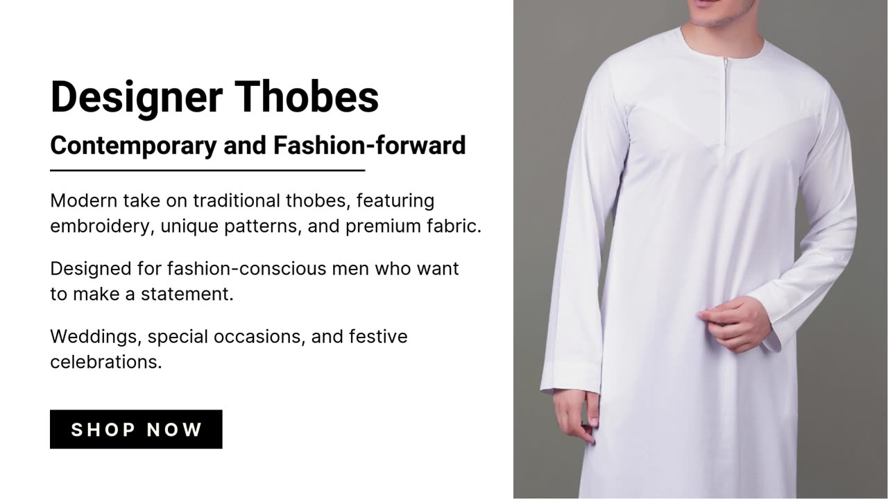 THOBES: THE ESSENCE OF MODESTY AND STYLE