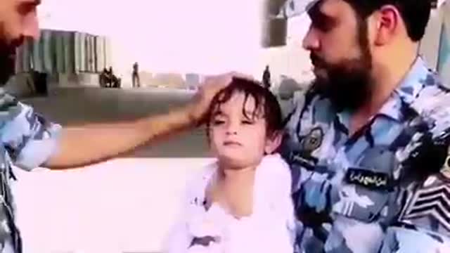 Little Hazisaheb is very tired