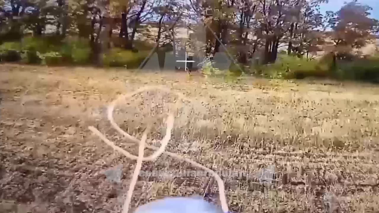 The moment FPV drones hit an M113 armored personnel carrier on fiber optics