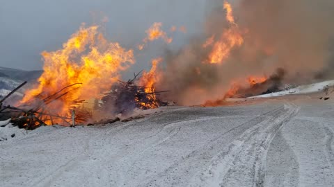 Pile Burning