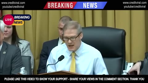 Sparks Fly When JIM JORDAN Plays SHOCKING VIDEO For Robert Hur AGAINST Biden! MUST-WATCH!