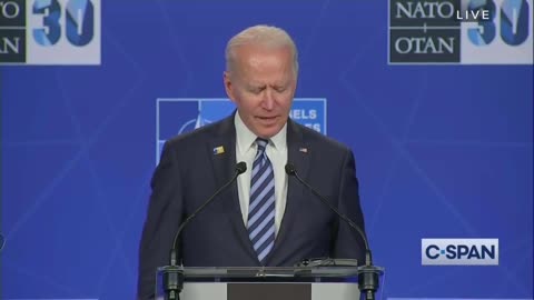 Press Room Sits in STUNNED Silence After Biden Tries and Fails to Answer a Simple Question