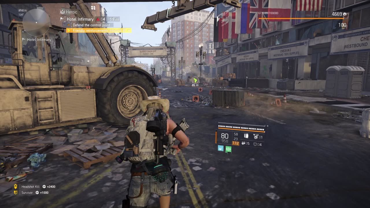 Hotel Infirmary / Non-Stress Sleipnir-Ouroboros Build /#Gameplay of the #Division2 #TomClancy #WZ