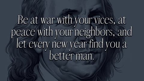 Benjamin Franklin quote