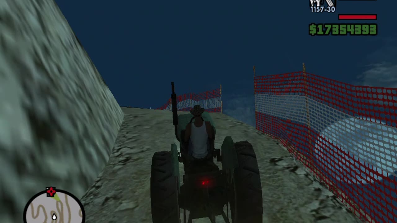 How i Climbed Grand Theft Auto: San Andreas Mt. Chiliad TractorJump