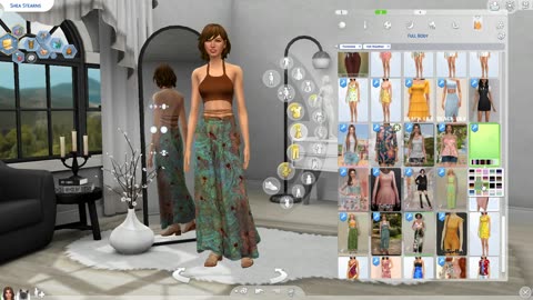 Sims 4 - Giving My Rags to Riches Sim A New Wardrobe