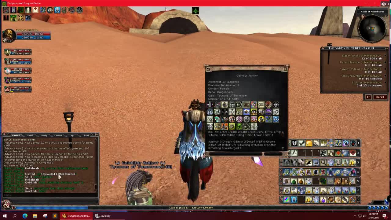 ddo random leveling 03-24-2021 part 1 of 3.