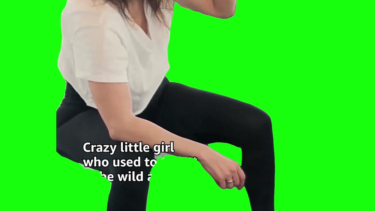 “Crazy Little Girl” Jennifer Lopez | Green Screen