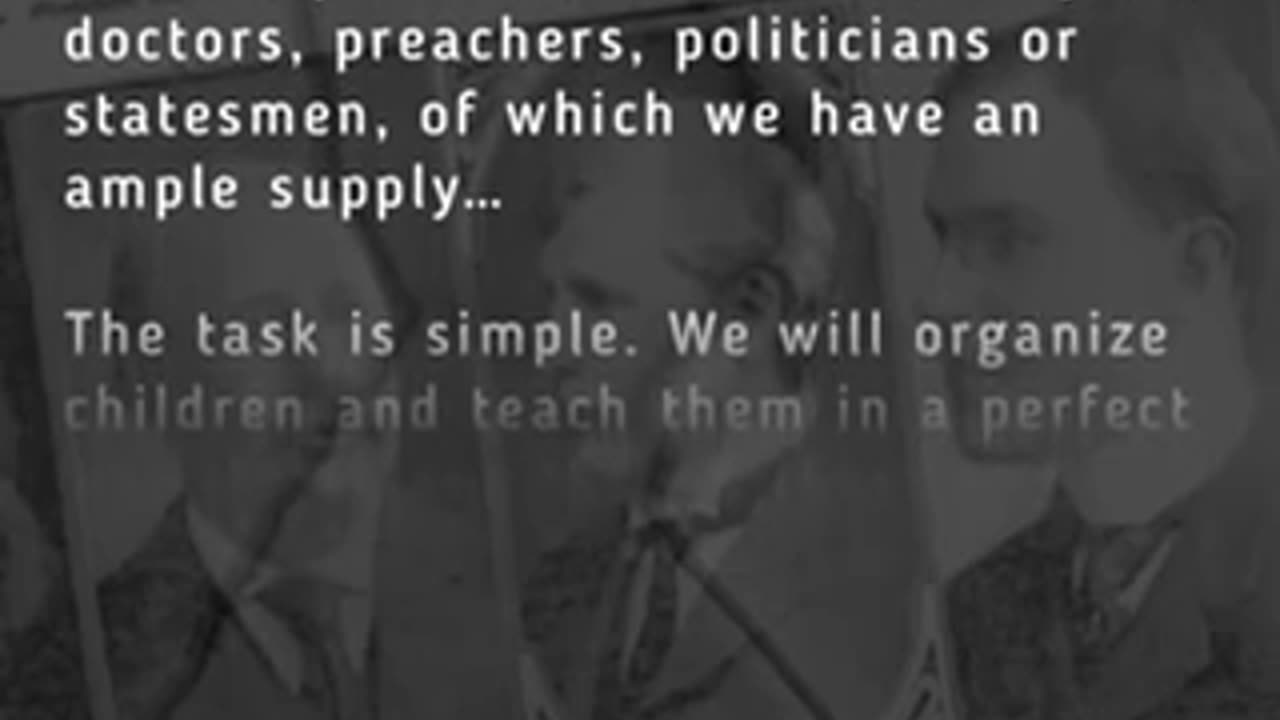 The real reason Rockefeller funded The public education system!