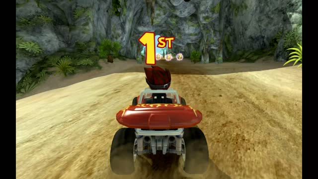 Gaming Furry At Beach Buggy Racing Game