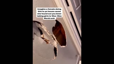 Dude Cheated On His Woman And His Apartment Paid The Price