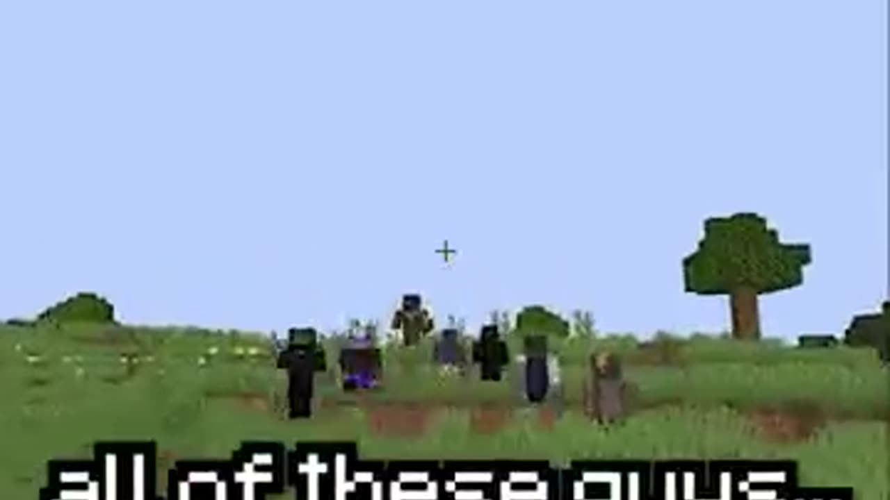 Minecraft gameplay