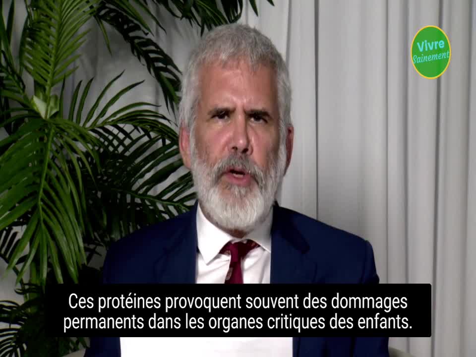 "Les vaccins Covid peuvent provoquer des dommages permanents et irréparables chez les enfants."