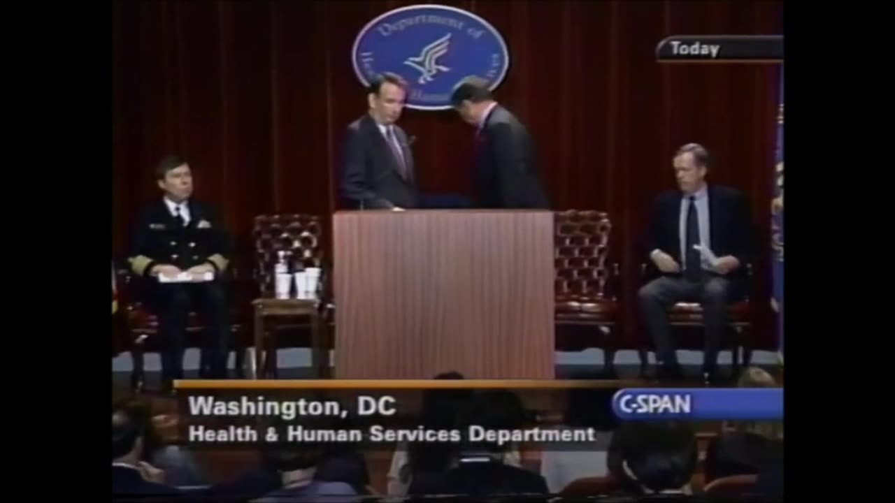 John Ashcroft Media Announcement Regarding the 9/11 Attacks (10-12-2001)