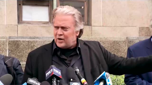 Steve Bannon goes full apocalyptic HONEY BADGER