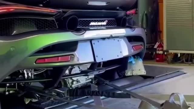 McLaren 720s Dyno