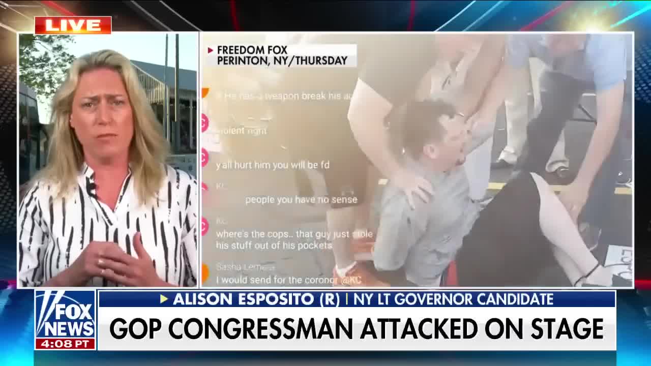 This is completely unacceptable: NY Lt Gov candidate Alison Esposito