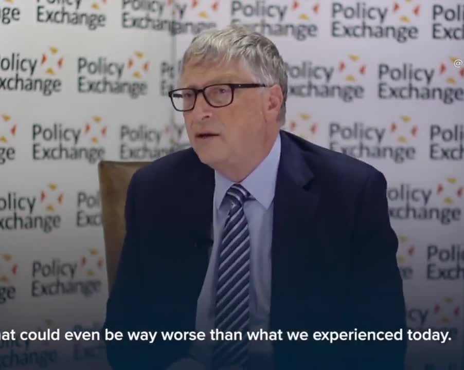 Bill Gates: “You say, Ok, What if a bio-terrorist brought smallpox to 10 airports?"