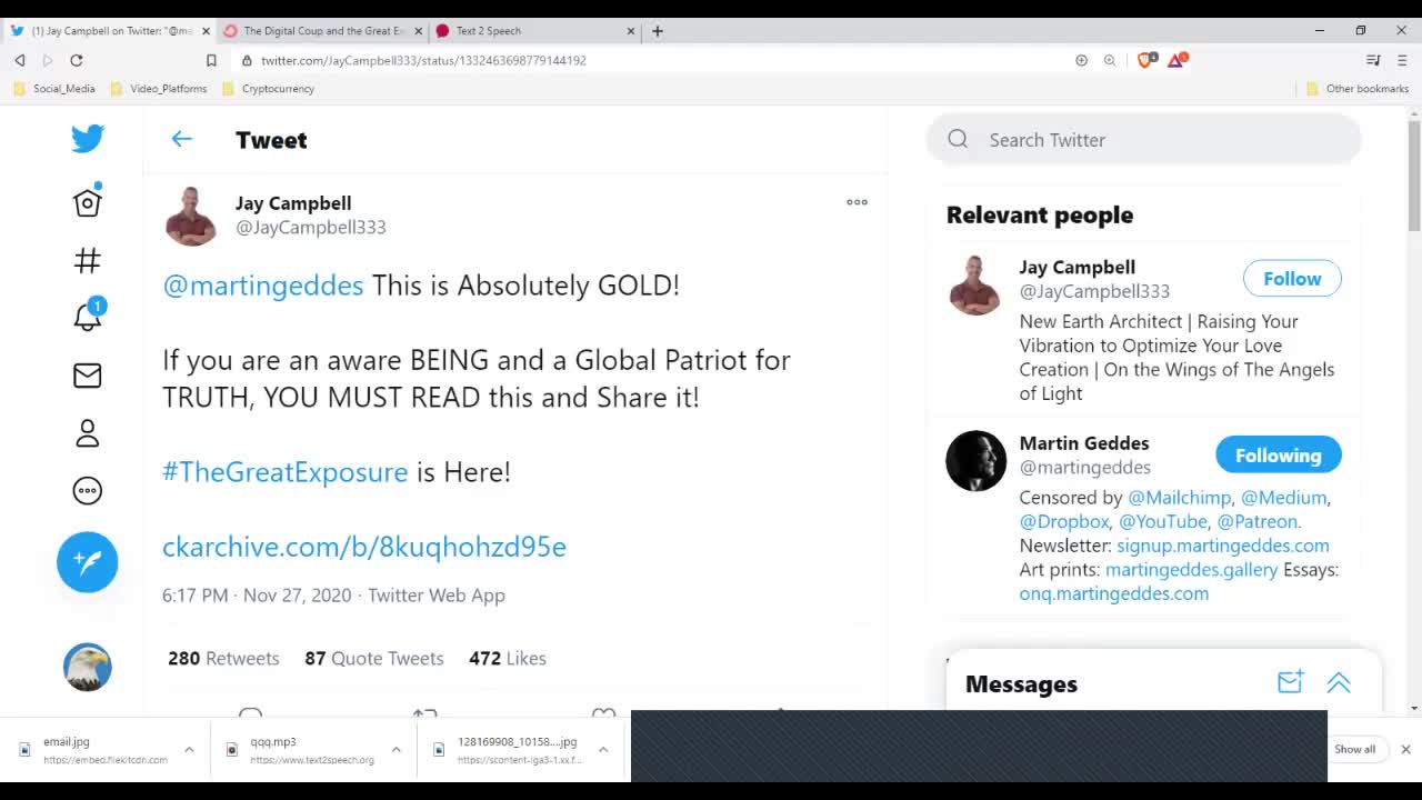 The Digital Coup and the Great Exposure