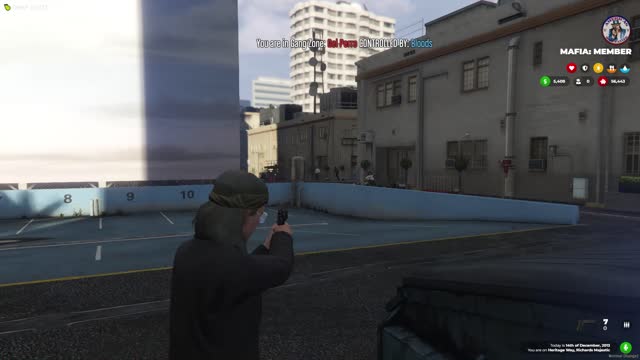 Father Larry performs a sermon - GTA 5