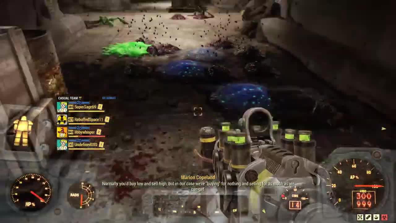 First Time the Party Chat Came through !