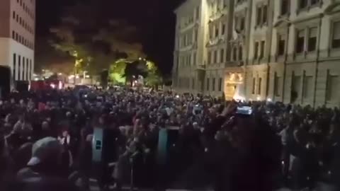 Italy Protesting Tyranny Stand Strong Italy The World is Watching
