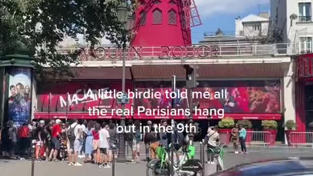 A little birdie told me all the real Parisians hang out in the 9th